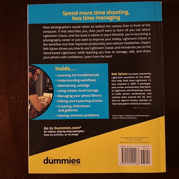 2022 Version Adobe Lightroom Classic for Dummies - Picture 2 of 6